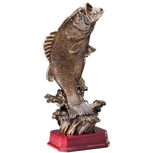 Standing Bass Outdoor Sports Resin 1