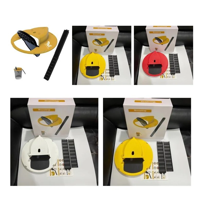 Mouse Trap Bucket lid Flip Slide Reusable Indoor 1