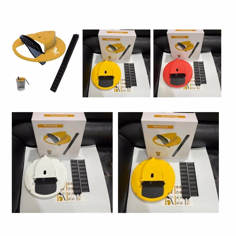 Mouse Trap Bucket lid Flip Slide Reusable Indoor