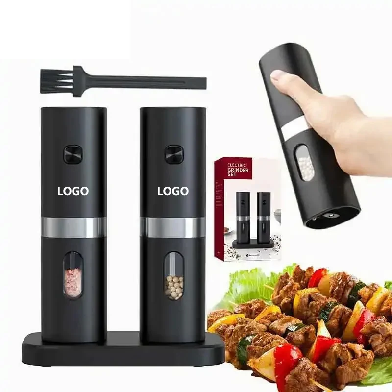 One Hand Automatic Electric ABS Plastic Pepper Mill 1