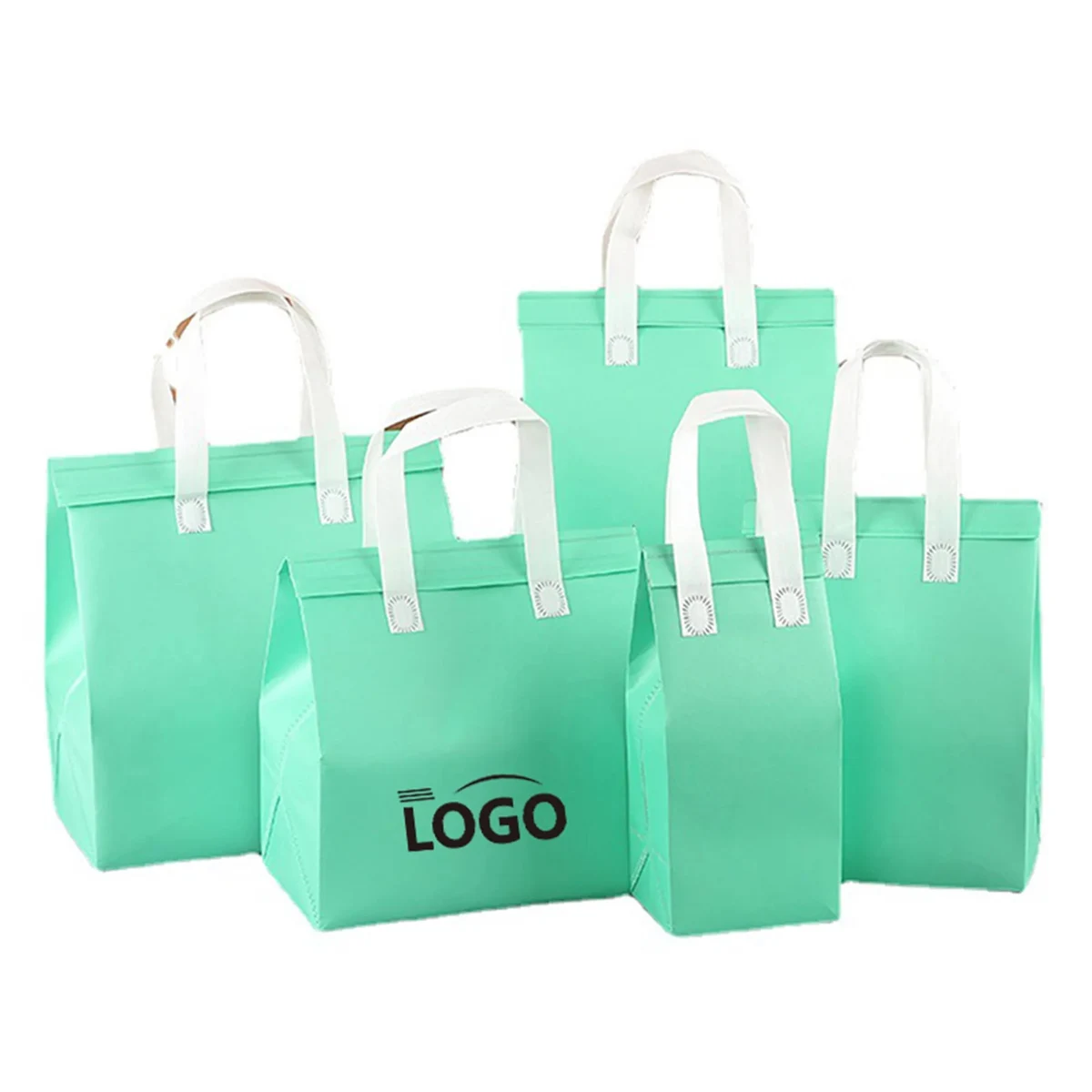 Disposable Non-Woven Insulation Bag 10 " x 9.4 " x 5.9 " 1