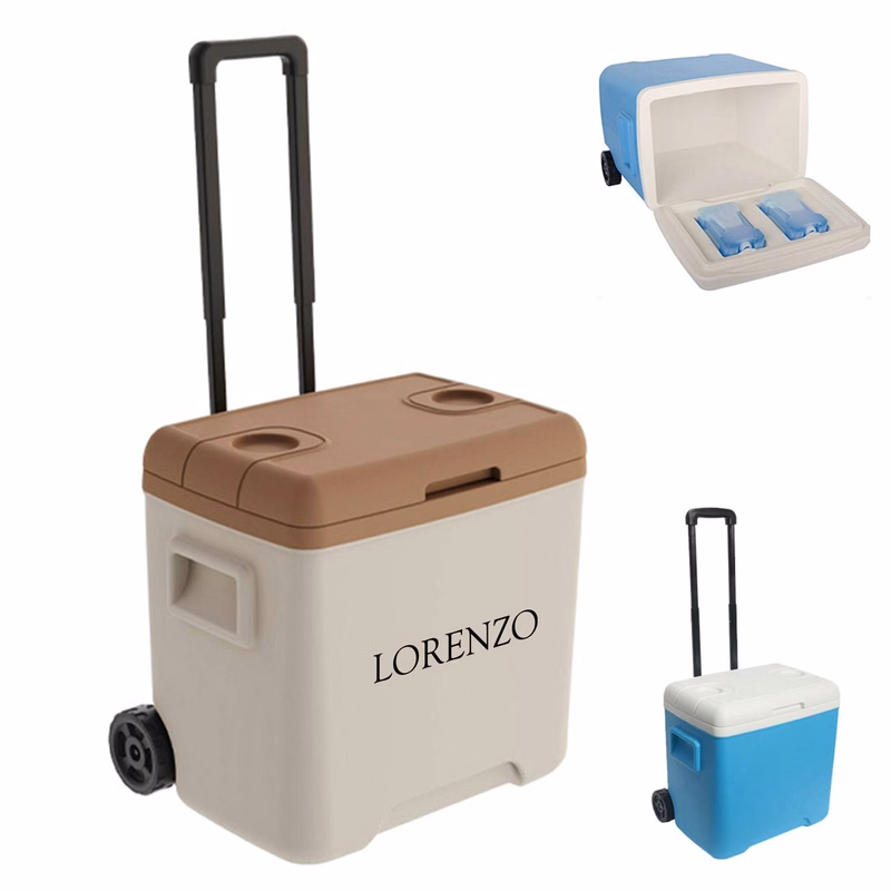 Wheeled Hard Cooler Insulated Box