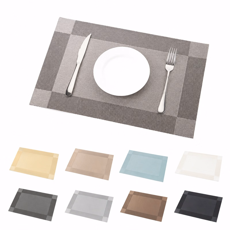 Heatproof Non Slip PVC Table Mat