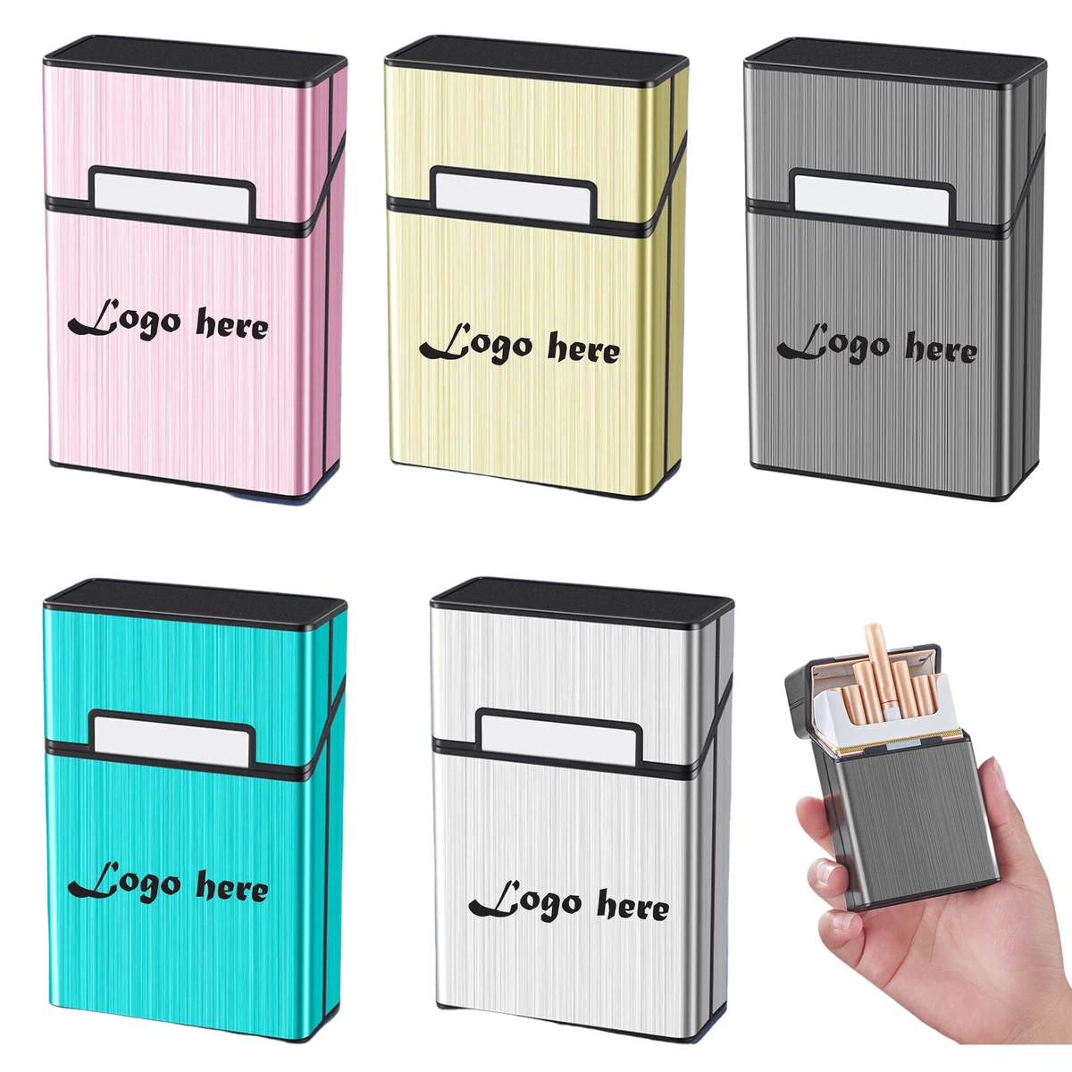 ABS Magnetic Cigarette Box 1