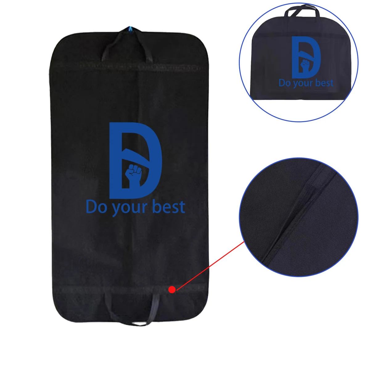 Lightweight Dust-Proof Storage Bag with Study Full Zipper 1