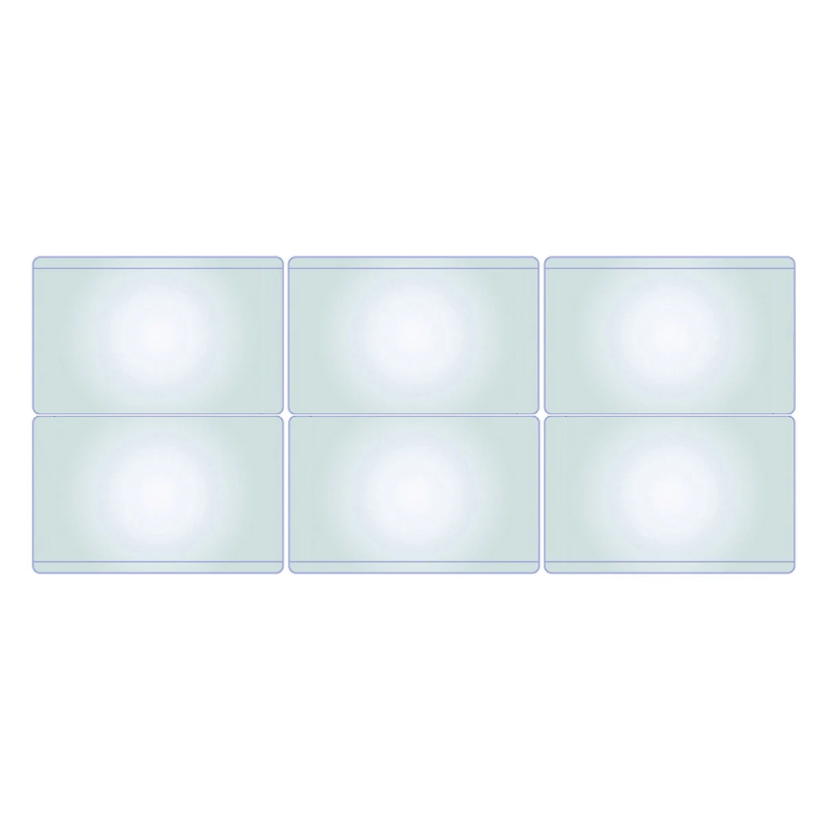 Adhesive Backed Vinyl Sleeve (holds business cards) 1