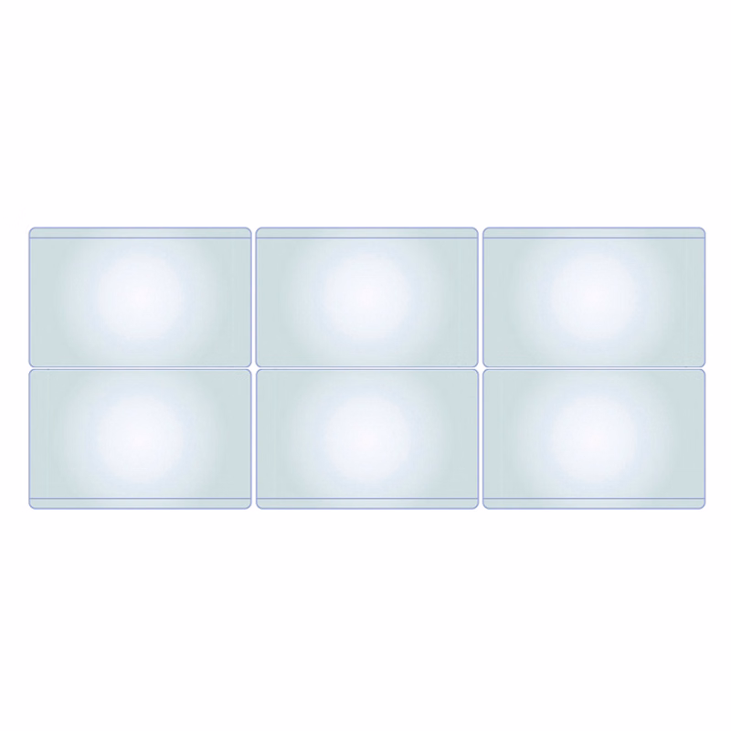 Adhesive Backed Vinyl Sleeve (holds business cards)