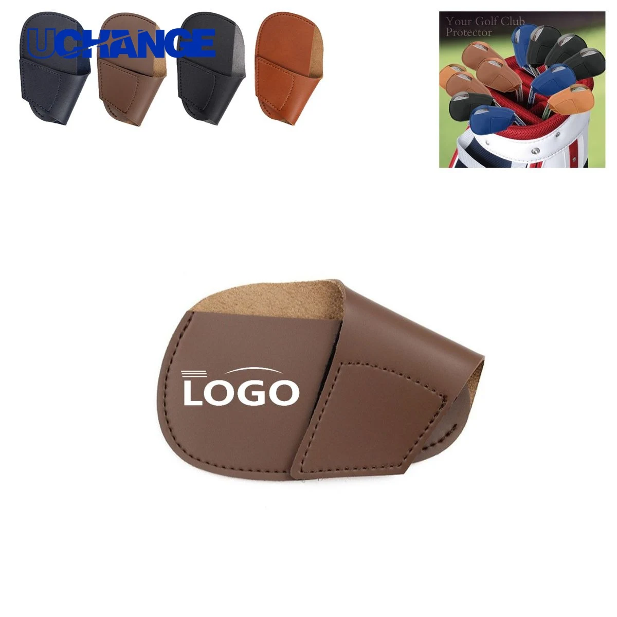 PU Golf Club Head Cover 1