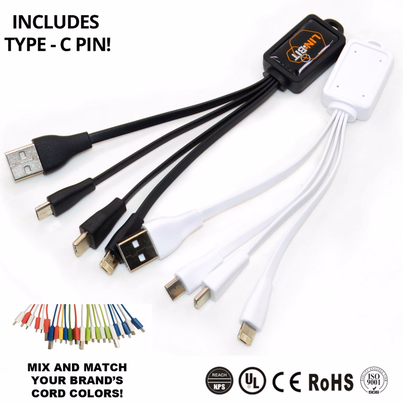 Acrylic Dome Universal USB Charging Cable