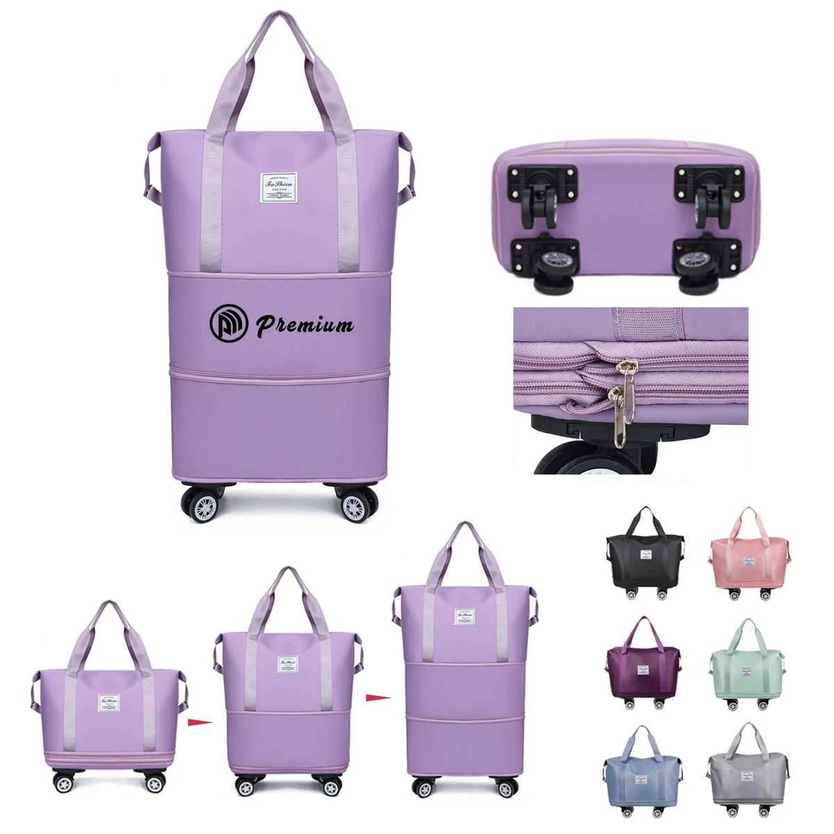 Travel Duffel Bag With Wheel 1