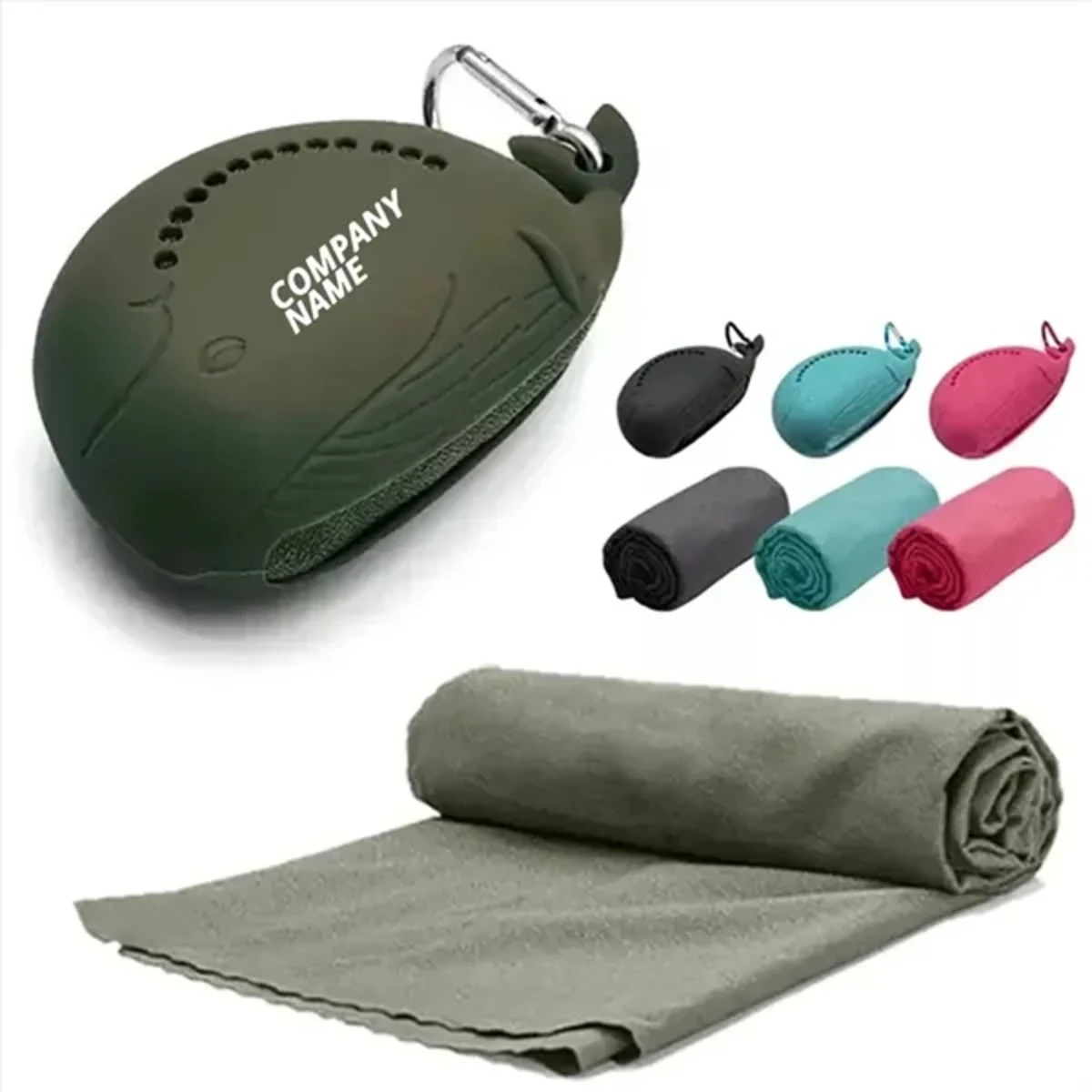 Quick-Dry Towel with Storage Box 1
