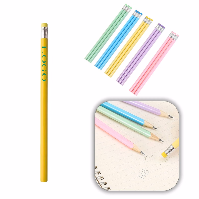 Macaron Triangular Basswood Pencils