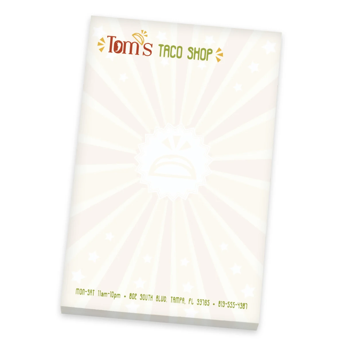 Souvenir® 4" x 6" Scratch Pad, 25 Sheet 1