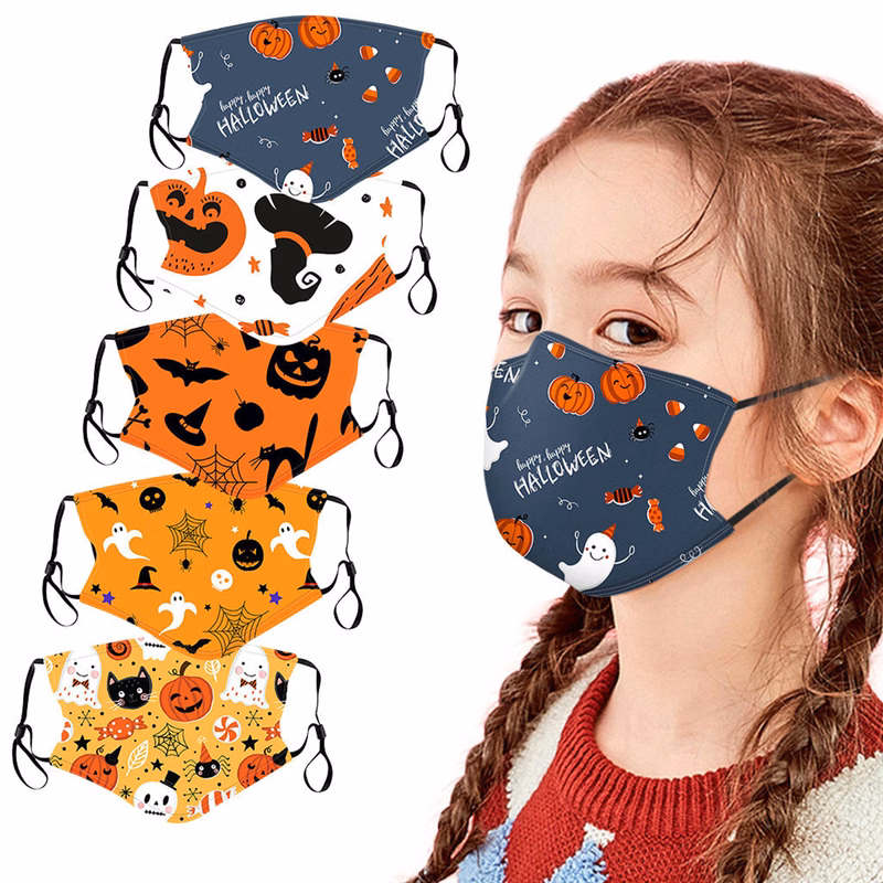 Kid's Halloween Polyester Face Mask