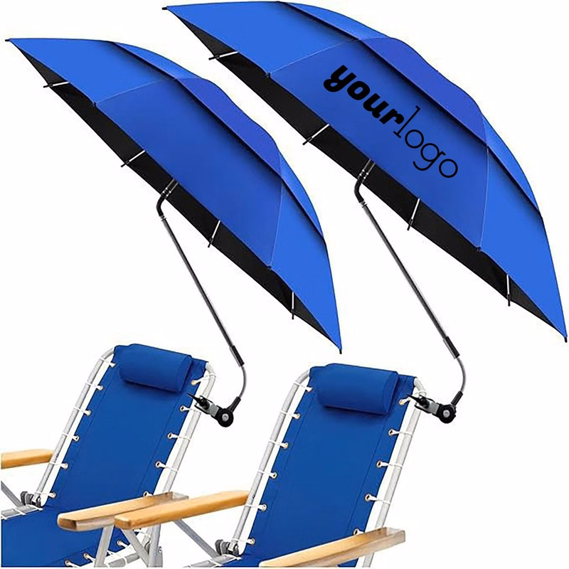Double Canopy Outdoor Chair Shade Umbrella
