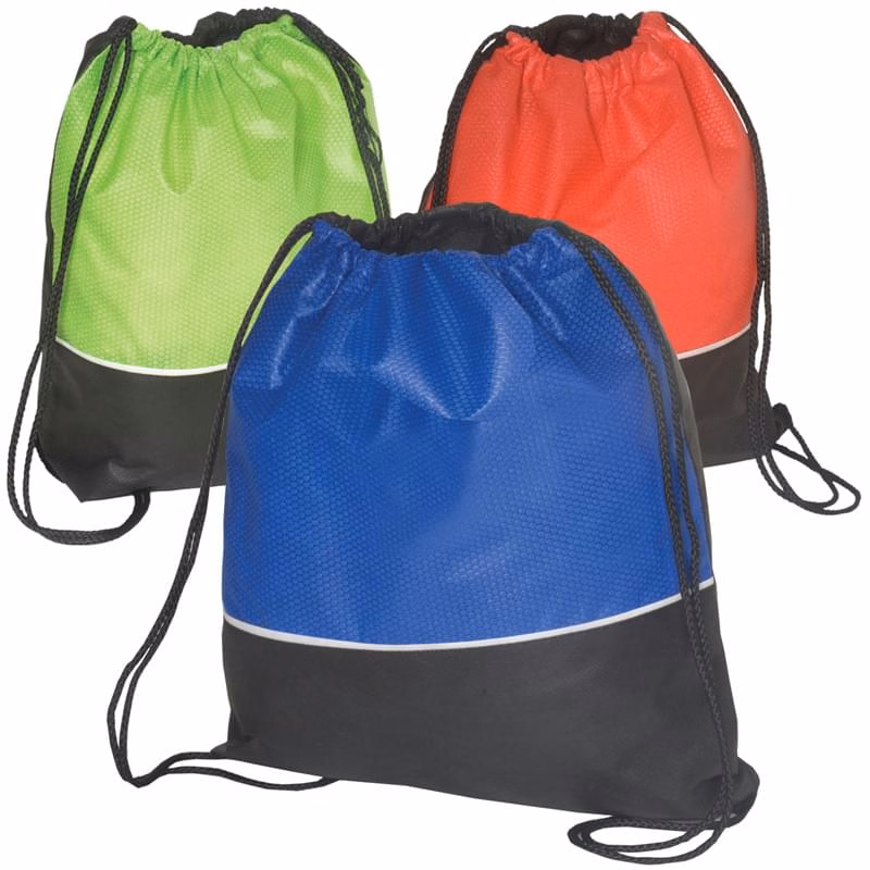Non-Woven Textured String Backpack