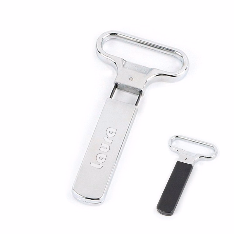 Portable alloy old wine opener
