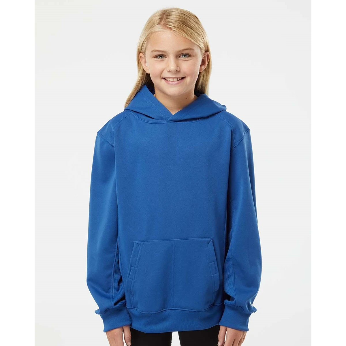 Youth Performance Fleece Hooded Sweatshirt - 2454 1