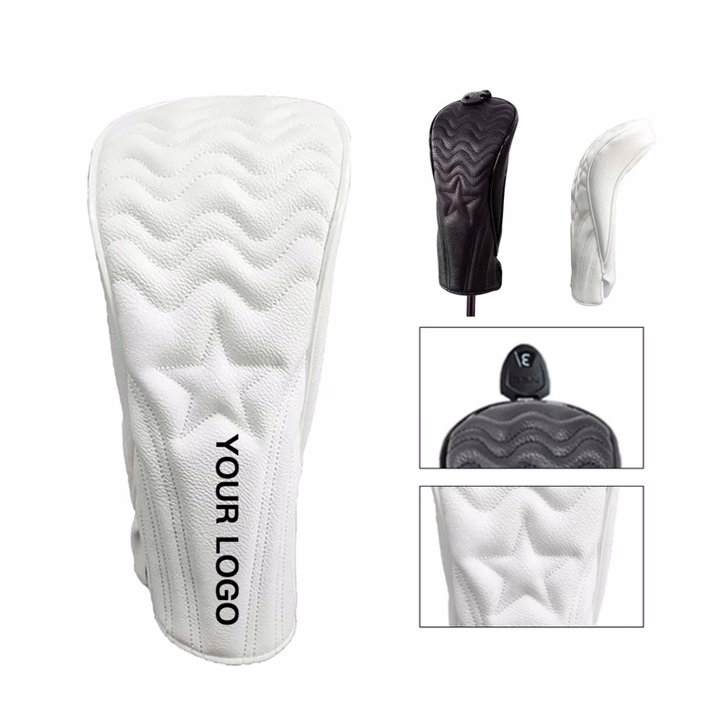 Golf Club Protector PU Material with Adjustable Size