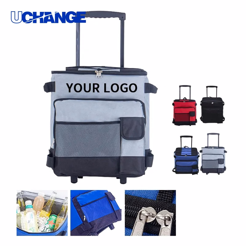 Thermal Food Carrier Bag with Trolley Design