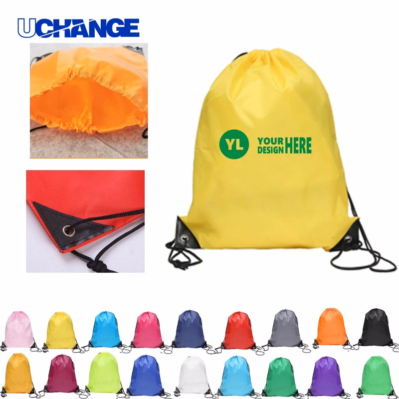 Travel Multi-Color Drawstring Backbag Organizer