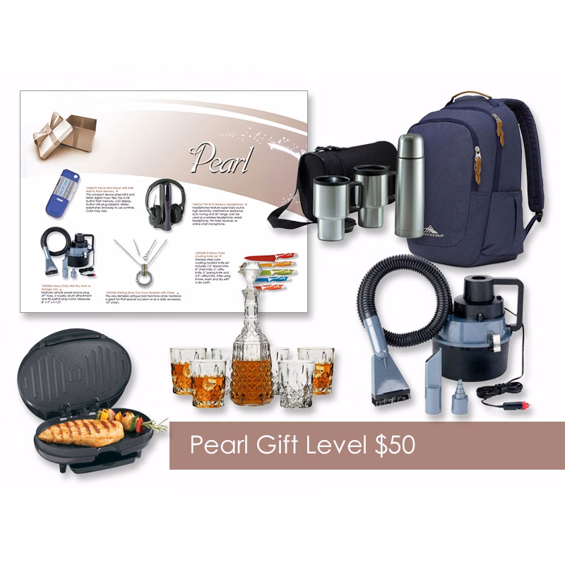$50 Gift of Choice (Pearl Level) Gift Booklet