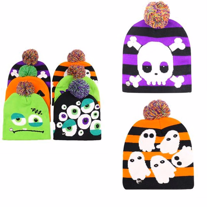 LED Beanie Knit Hat
