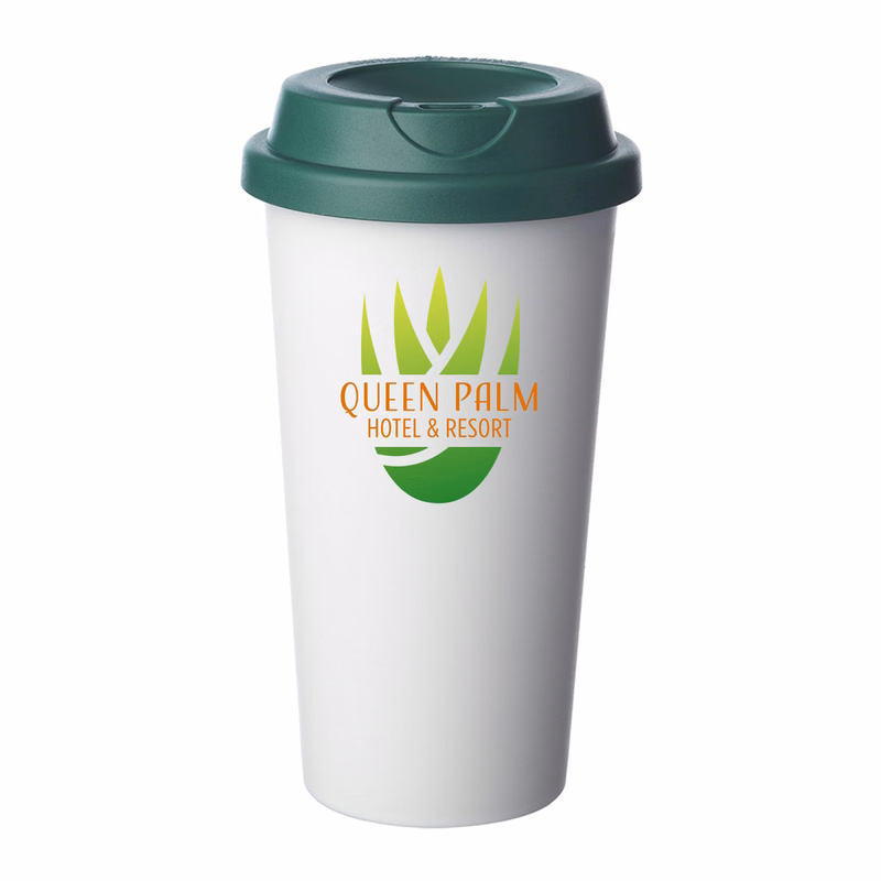 16 oz. Double Wall Plastic Tumbler (Full Color Imprint)