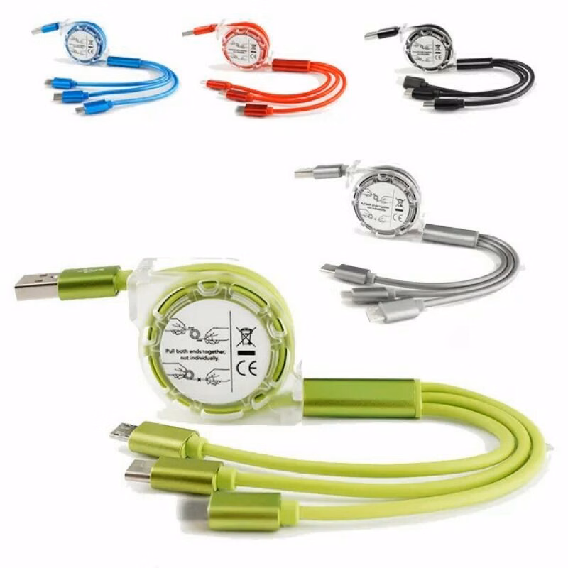 Three In One Mobile Phone Cable