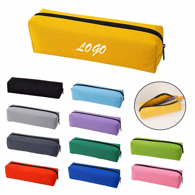 Polyester Zipper Pencil Case