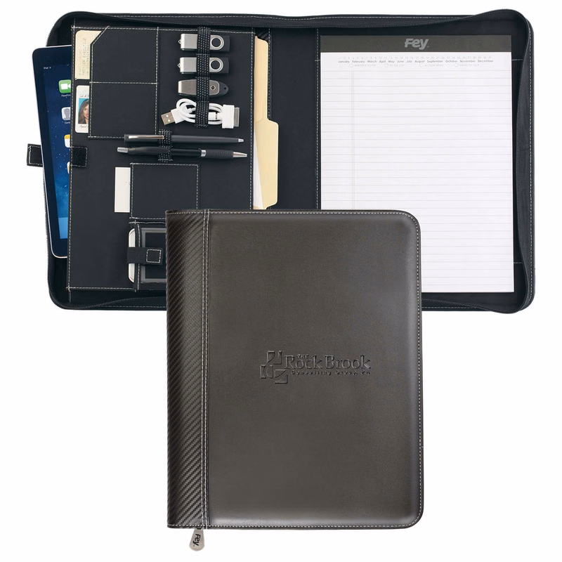 Carbon Fiber Zippered TechFolio