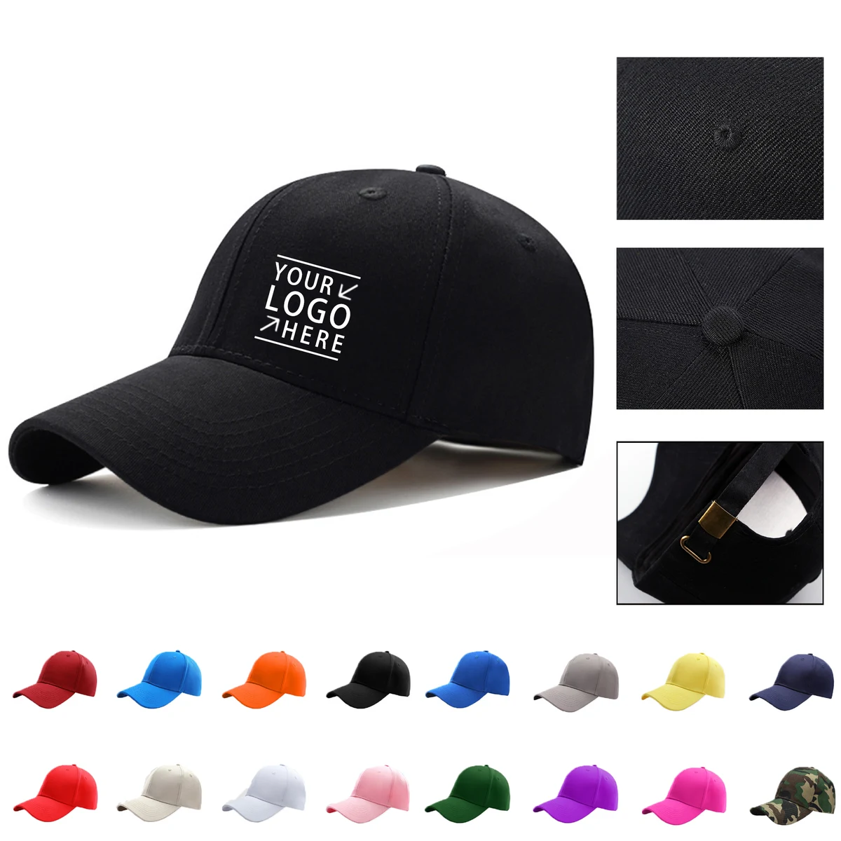 6 Panel Baseball Cap 1
