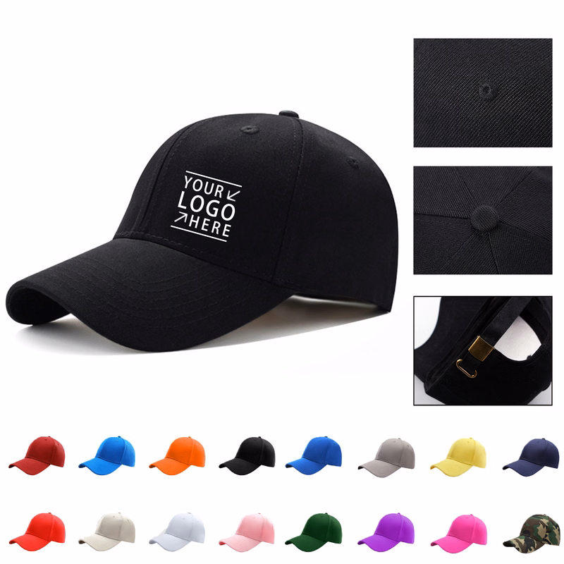6 Panel Baseball Cap