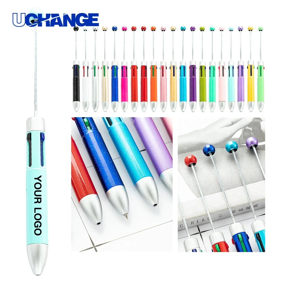 Slim Multicolor Pen, custom pen with logo imprint 1