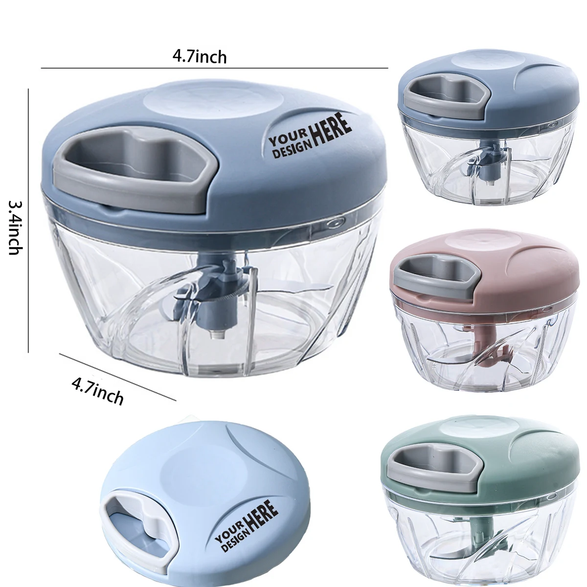 3D Blade Food Chopper 1