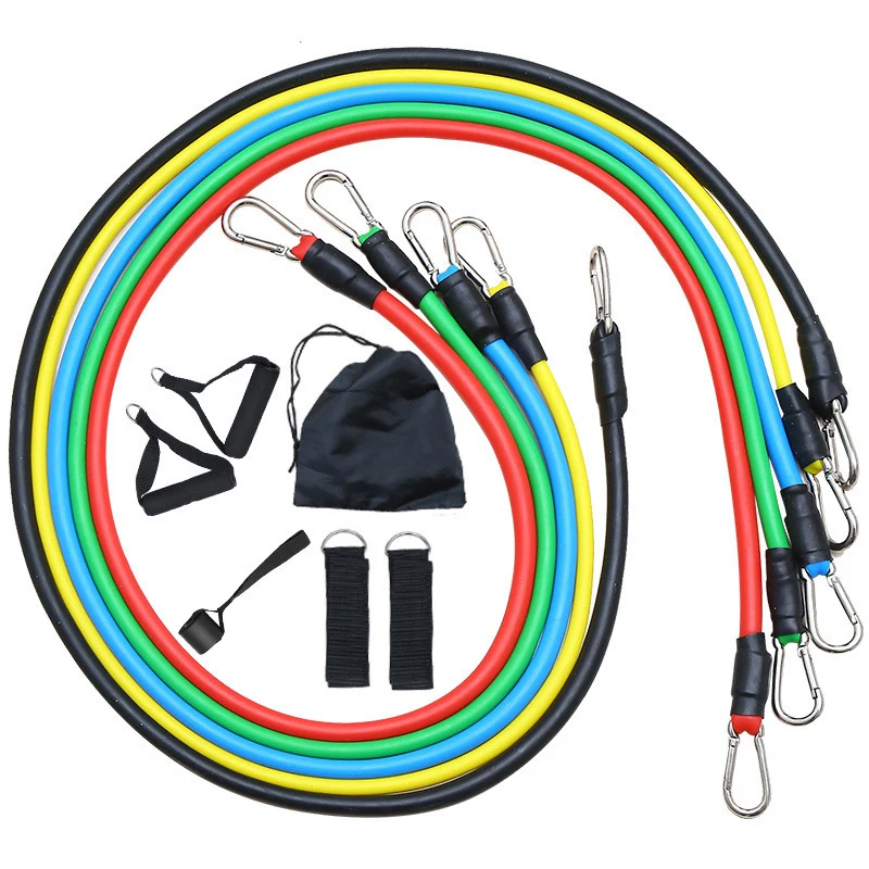 11 Pcs Resistance Band Set 1