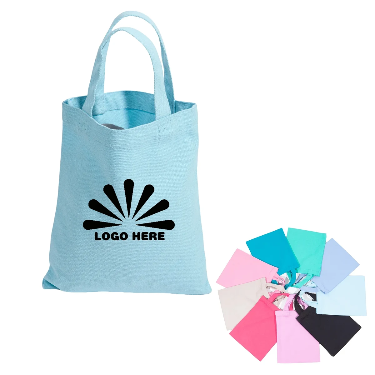 Fresh And Simple Tote Bag With Customizable Logo 1