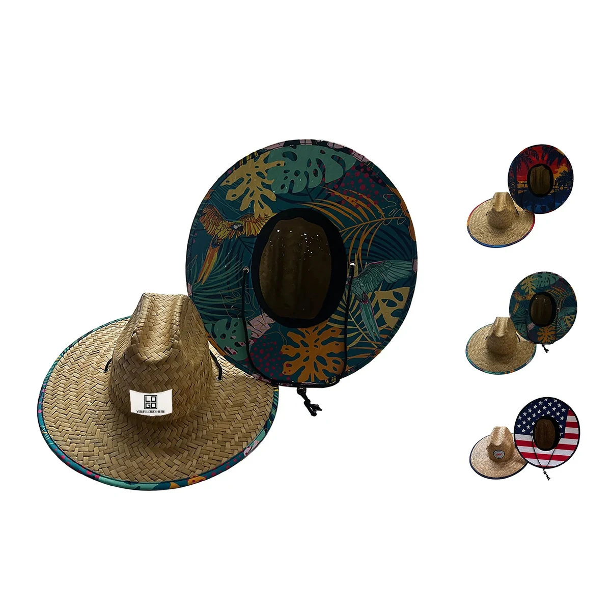 Straw Western Cowboy Hat 1