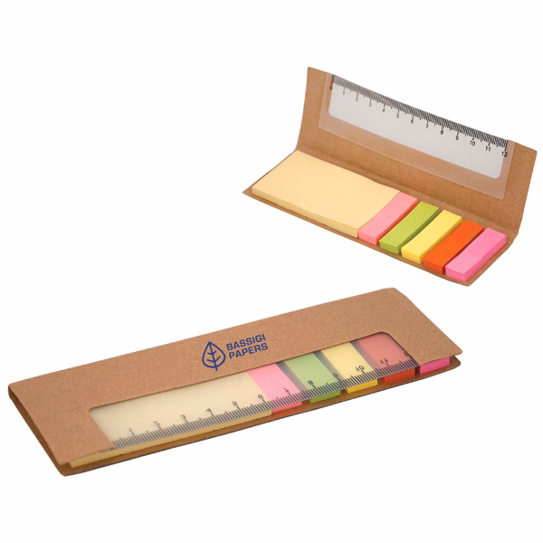 300 Sticky Notes With Ruler