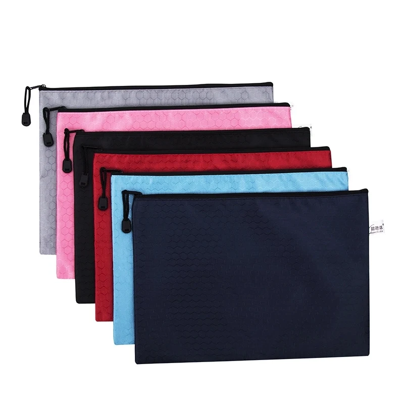 A4 Waterproof Document Folder Zipper Bag 1