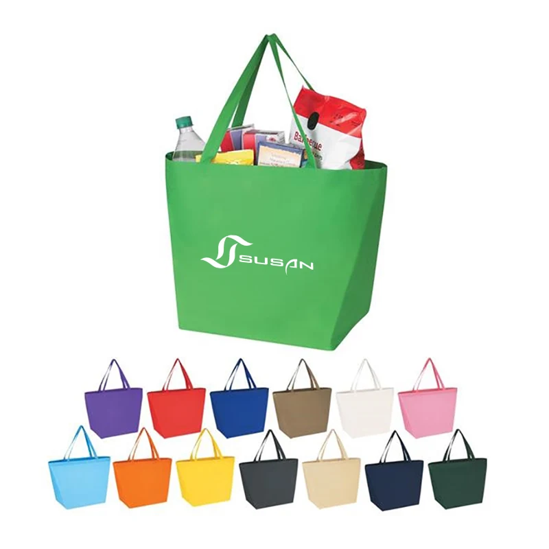 Non-Woven Budget Shopper Tote Reusable Grocery Bag 1
