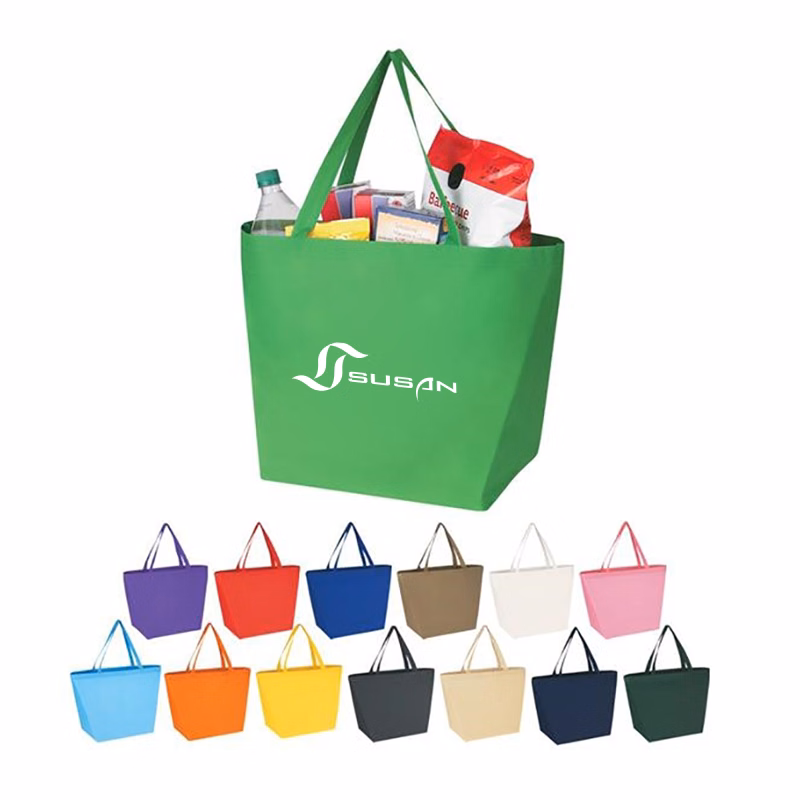 Non-Woven Budget Shopper Tote Reusable Grocery Bag