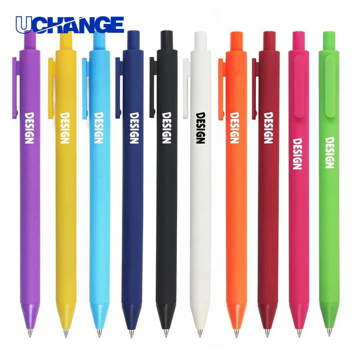 Soft Grip Retractable Pen for Comfort, custom pen with logo imprint 1