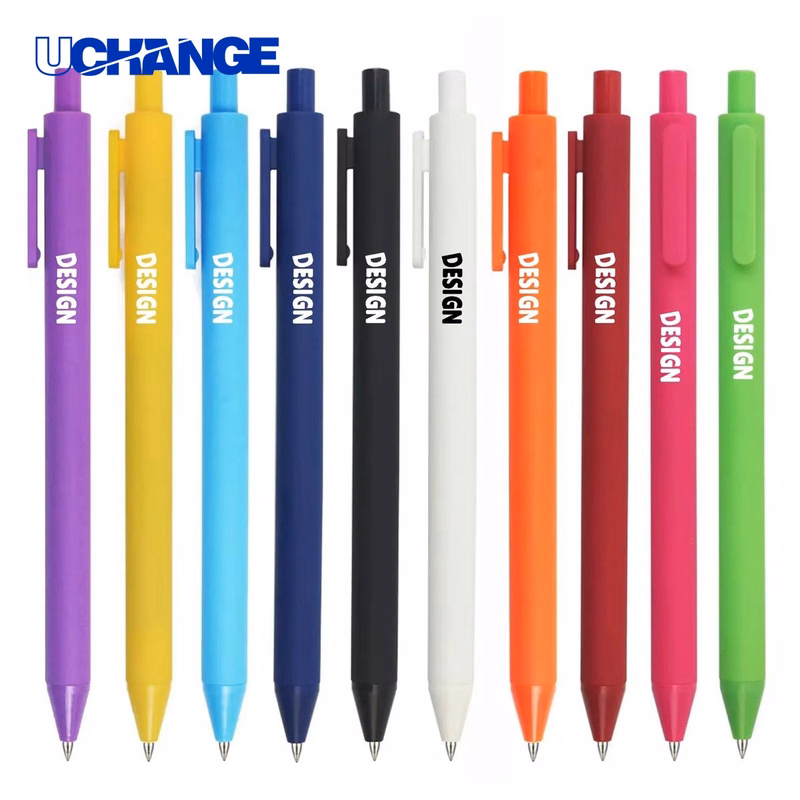 Soft Grip Retractable Pen for Comfort