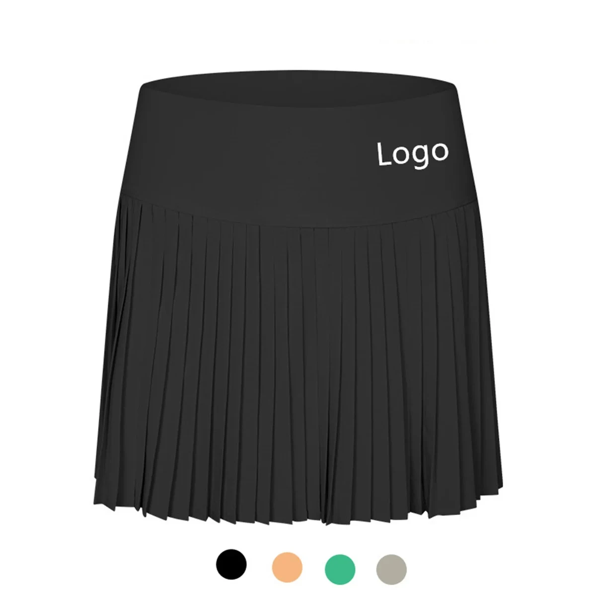 Women Pleated Tennis Skirts with Shorts 1