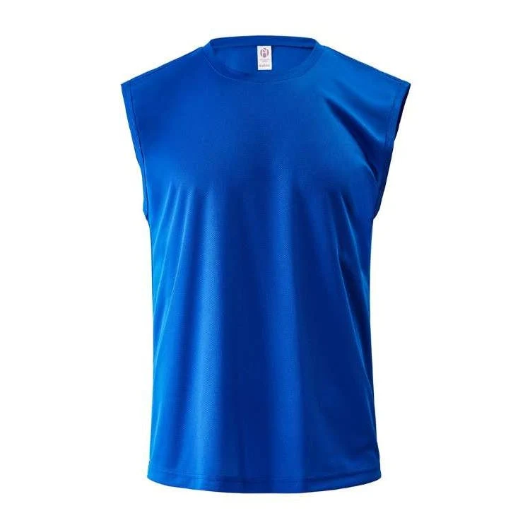 Micro Mesh Tank Shirt - Royal Blue Large 1