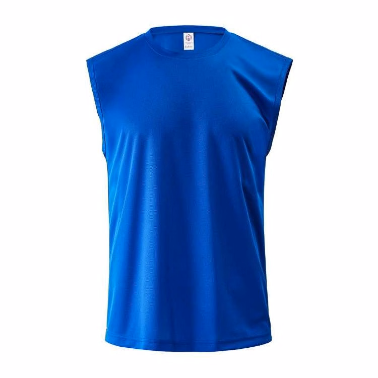 Micro Mesh Tank Shirt - Royal Blue XL