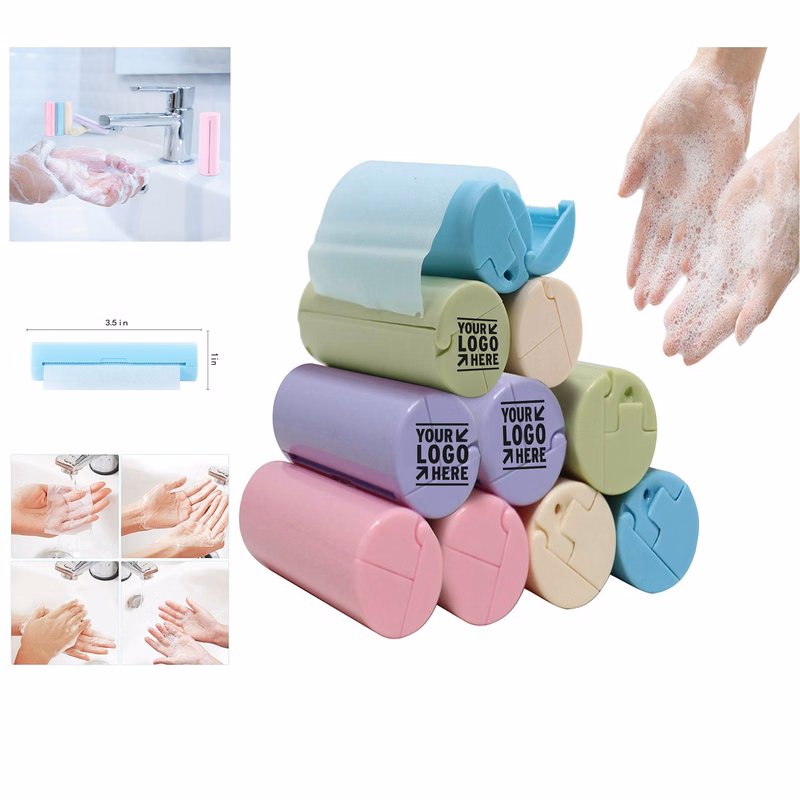Portable Soap Sheets Disposable Hand Washing Paper Soap Sheets