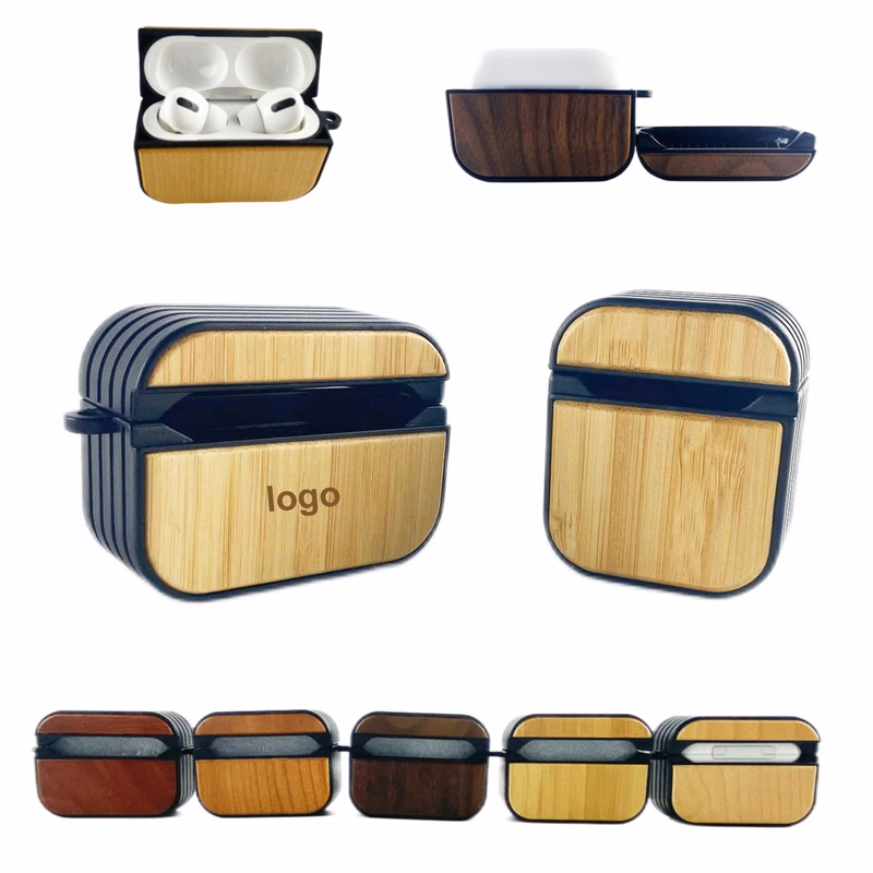 Wood Air Pods Case