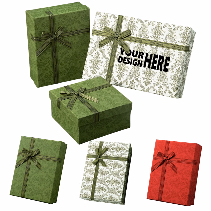 Ribbon Tied Gift Box
